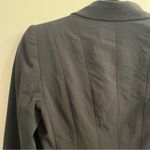 Elie Tahari  Black Wool Fitted Blazer Jacket W/ detailed bottons Size 6 Photo 12