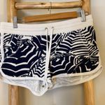 Lilly Pulitzer Chrissy French Terry Beach Shorts Blue White XS Photo 0
