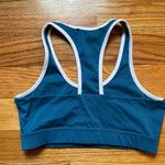 All Access  blue and white sports bra size large Photo 2