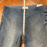 We The Free Free People Blue Flare Wide Leg Statement Hippie Jeans NWT Photo 3