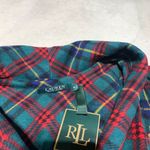 Ralph Lauren Lauren  Plaid nightgown long sleeve fleece Photo 4