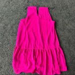 Amanda Uprichard Revolve Candice Crepe Chain Flounce Dress Photo 3