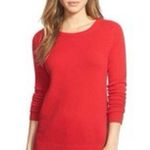 Halogen  red cashmere sweater NWOT Photo 0