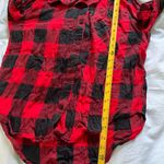 Abound Black & Red plaid checkered long sleeve Photo 5