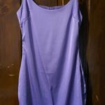 Missguided Purple Satin Mini Dress Photo 0