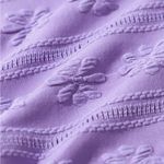 Berlook Purple Jacquard Halter Bikini Top & Jacquard Tie Bikini Bottom Photo 7