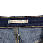 Levi's  Women’s Dark Wash Blue HR Jean Cutoff Shorts for Women Size 29” Photo 4