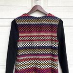 Trina Turk Womens Dress Sheath Tweed Like Ribbed Long Sleeve Pockets Fall Size 2 Photo 4