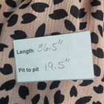 She + Sky Pink and Black Print Mini Dress Size Large Wedding Guest Dress Photo 11