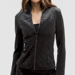 Lululemon NWT  Define Velvet Full Zip Jacket Black Size 8 Photo 0