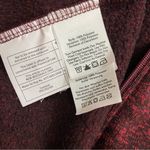 Eddie Bauer Radiator Fleece Sweater Jacket Hoodie Red Black Buffalo Plaid M cozy Photo 10