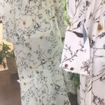 ASOS  Brand Autumn Floral Asymmetrical Midi Dress Photo 3