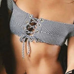 Blue Life  Off Shoulder Bikini Top‎ Photo 0