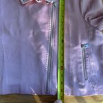 Victoria's Secret Victoria’s Secret Satin Moto Jacket Pink Size Large Cropped Photo 5