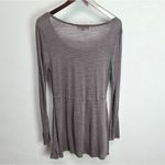 Philosophy NWOT  High-Low Boat Neck Blouse Large Photo 1