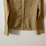 DKNY  JEANS Woman’s 100% Cotton Beautiful Detailed Button Down Blouse. Size 6 Photo 2