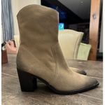BP Surina Western Booties In Tan Smoke Leather Upper Size 11 Women's Boots NEW Photo 7