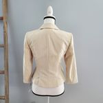 Tahari  Arthur S. Levine Elizabeth Striped Havana Nights Blazer Jacket 0 Photo 1