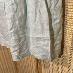 Saint Tropez West  Pale Mint Green or Sky Blue Tunic Length Sleeveless Top Large Photo 7