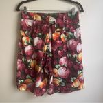 Vintage Paul Smith Fruit Floral High Waist Pleated Cotton Shorts Size 28" 8 Photo 4