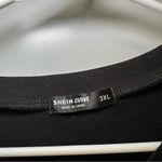 SheIn  Curve Black Short Sleeve Cutout Dress size 3XL Photo 1