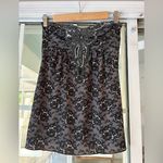 California concepts grey lace flower print sequin embellished tube top Photo 0