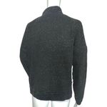 Adidas Jacket Womens Medium Sport-2-Street Track Jacket Black Melange Athleisure Photo 2