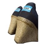 Toms Shoes Women Size 6.5 Grey Canvas Peep Toe Slip On Espadrille Wedges Pumps Photo 6