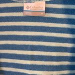 Columbia Melody Jacket M Athleisure Blue Striped Zip Fleece Lined Causal Hoodie Photo 8