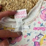 Vintage 1991 Barbie Baby Tee Youth size 8 could also fit women’s small White Photo 2