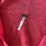 Free People  sheernpink hoodie hooded linen cardigan Photo 1