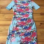 Jones New York Gorgeous  Floral Ruched  Dress Sz 10 Photo 0