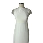 Alexandra Grecco Viola Silk Wedding Gown Ivory Size 8 Open Back White Photo 4