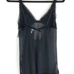 OnGossamer Womens Velvet Nights Sparkle Nightie Nightgown Sheer Black S Photo 2