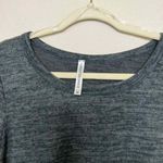 Forgotten Grace Forgotten Grace Charcoal Gray Long Sleeve Top Casual Comfort Wear Medium Photo 4