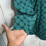 YITTY  Oversized Hoodie Sweatshirt/dress - Green/black - Size XXL/1X Photo 3