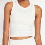 Old Navy  Active White Crop Tank Top Photo 0