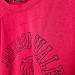 MV Sport Johnson & Wales University Pink Crewneck Sweatshirt Women’s Large JWU Photo 5