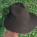 Anthropologie Marcessa Textured Rancher Black Hat Photo 0