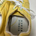 Vionic  Beach Stinson Women’s Yellow Sun Lace Up Canvas Shoes Sz 8-VGUC Photo 6