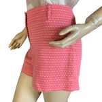 Loft ANN TAYLOR RED WITH BEIGE FLECKS SHORTS (12) Photo 4