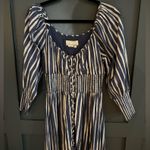 Anthropologie By  • Smocked Waist Striped Maxi Dress Photo 5