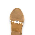 Qupid  Tobin Taupe‎ Whipstitch Slip On Block Heel Booties Sz 6.5 Photo 11