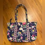 Vera Bradley  Ribbons Pattern RETIRED  Mandy Tote/Purse Photo 2