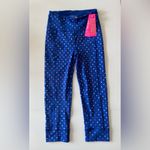 Lilly Pulitzer  Luxletic High Rise Cropped Leggings NWT Size XS Borealis Blue Photo 5