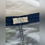 We The Free Free People  Wrap Denim Jean Mini Skirt Size 10 Snap Blue Summer Photo 1