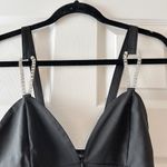 ZARA Sparkly Strap Little Black Dress LBD Size S NWT Photo 4