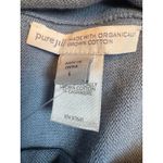 J.Jill Pure Jill Powder Blue Mock Neck Sweater L Organic Cotton Cashmere NWT Photo 4