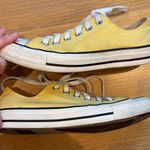 Converse  Low Top Sneakers Butter Yellow Size 7 Photo 4
