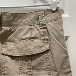 Carhartt Khaki Relaxed Fit Cropped Cargo Pants Photo 5